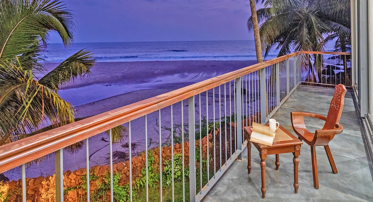 front beach view homestay in sindhudurg