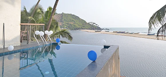 front beach view homestay in sindhudurg