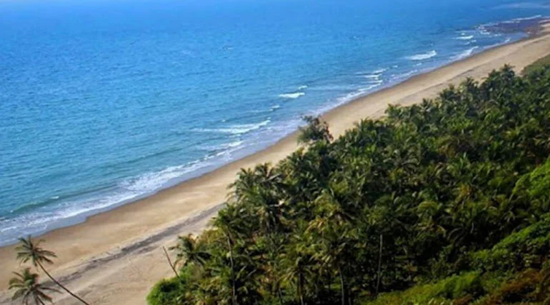 bhogwe beach near mangosteen villa
